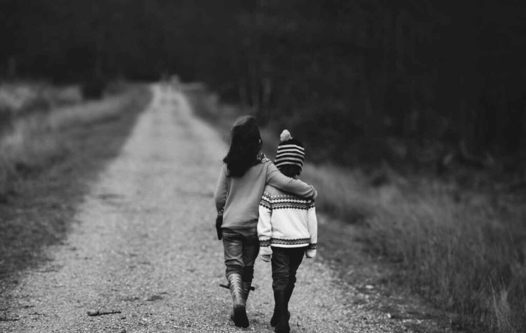 Orphaned children and widowed women